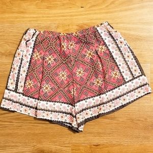 NWT ASOS High-Waisted Pleated Mini Culotte Shorts